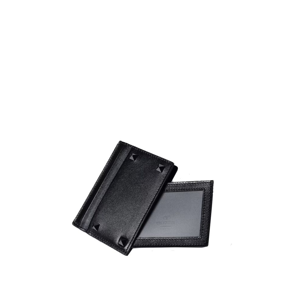 Black Calfskin Cardholder