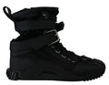 Sorrento Sneakers Nylon Black High Top Shoes