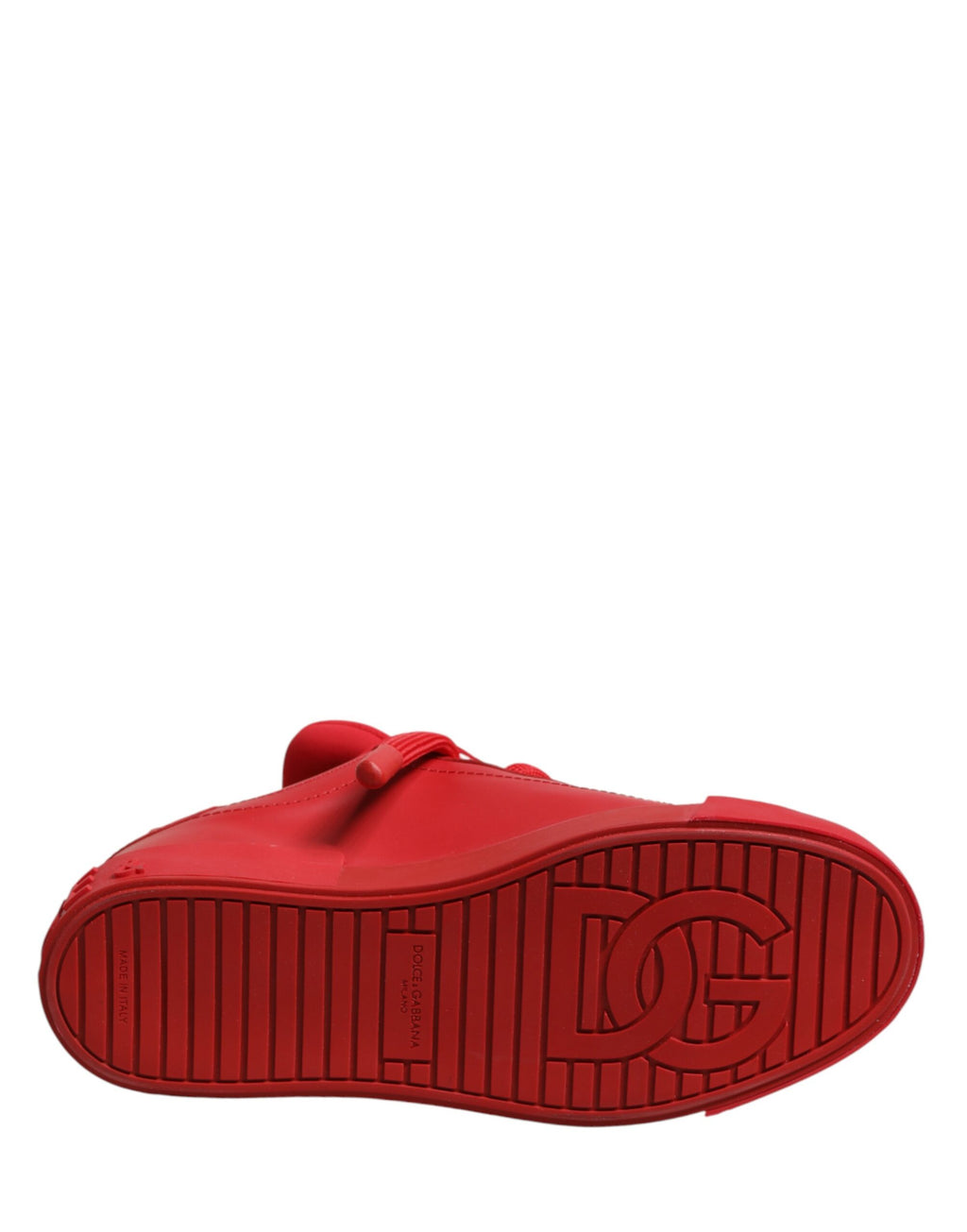 Dolce & Gabbana – IN THE FAME Selection | Red Leather Low-Top Sneakers