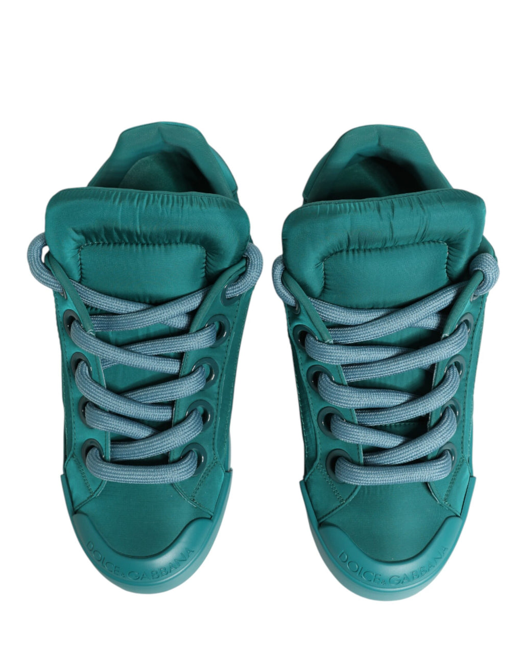Dolce & Gabbana – IN THE FAME Selection | Teal Portofino Low-Top Sneakers