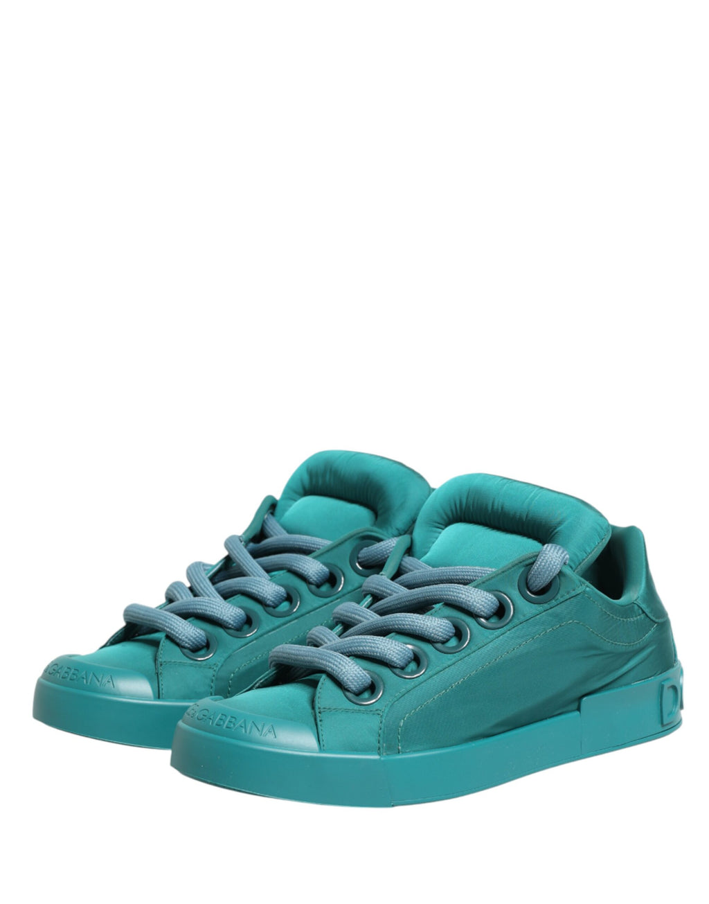 Dolce & Gabbana – IN THE FAME Selection | Teal Portofino Low-Top Sneakers