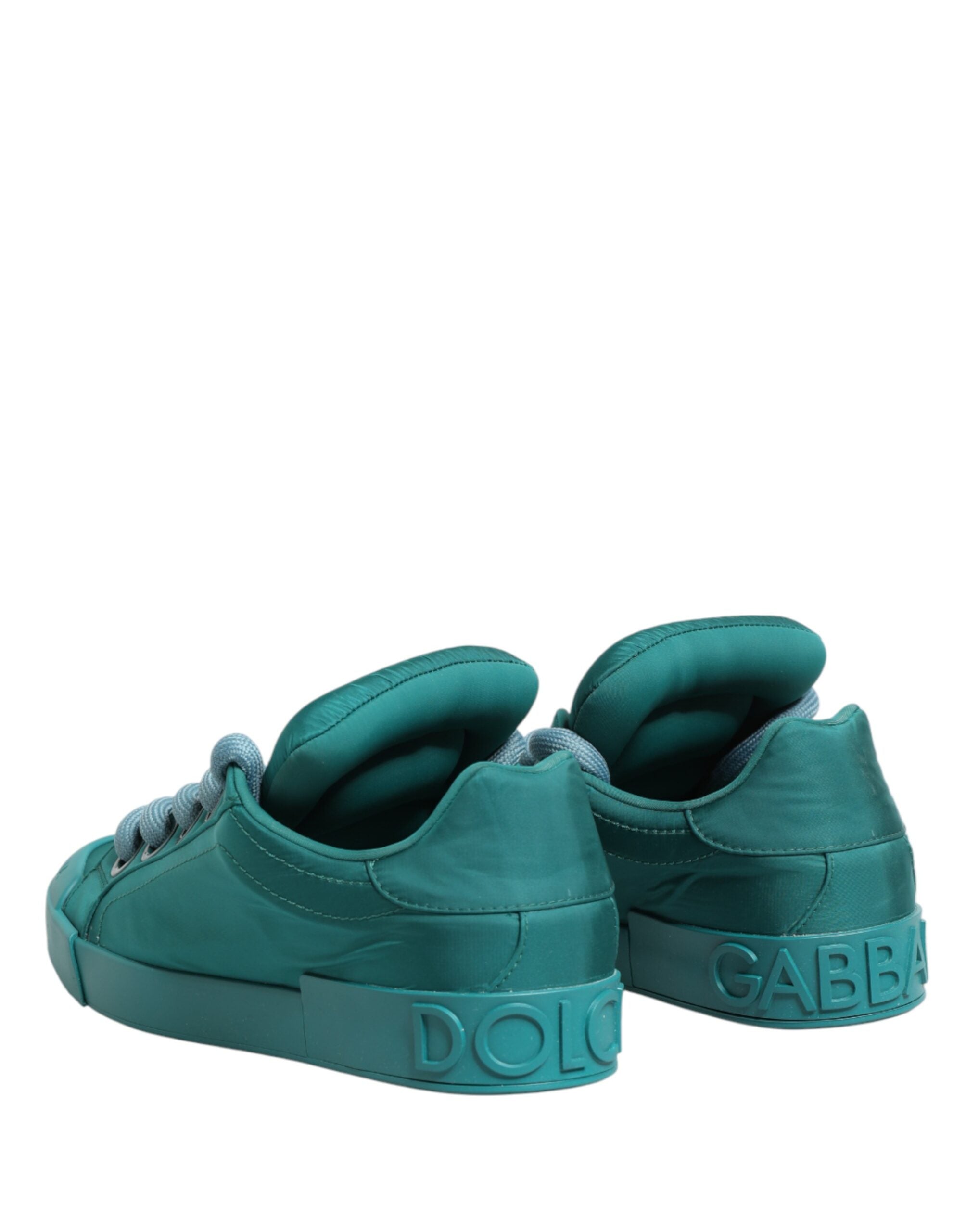 Dolce & Gabbana – IN THE FAME Selection | Teal Portofino Low-Top Sneakers