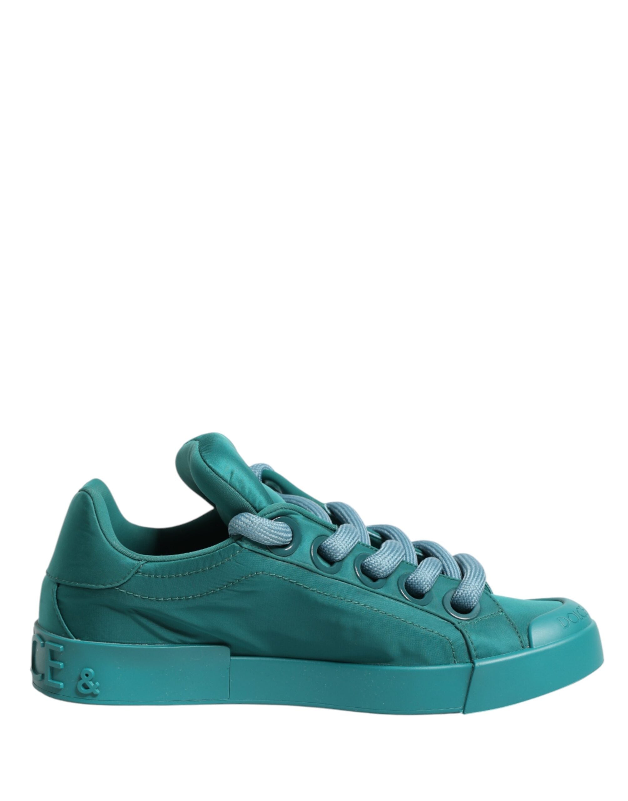 Dolce & Gabbana – IN THE FAME Selection | Teal Portofino Low-Top Sneakers