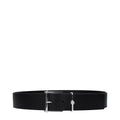 Black Leather Regular Belt