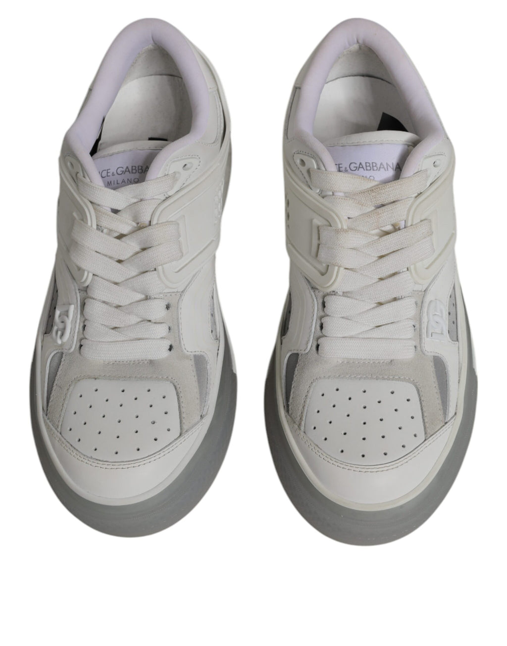 Dolce gabbaba - In the fame White DG Logo CUSTOM 2.Zero Sneakers Shoes