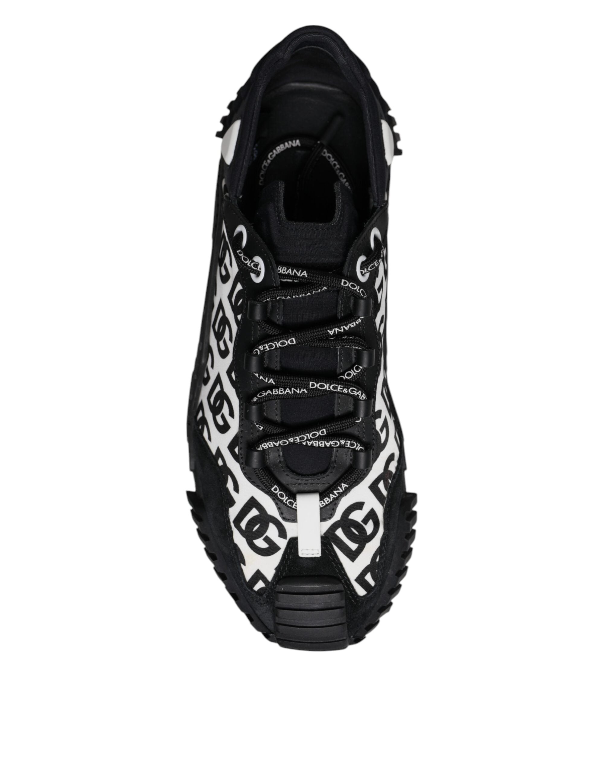 Black Logo Lace Up Low Top NS1 Sneakers Shoes