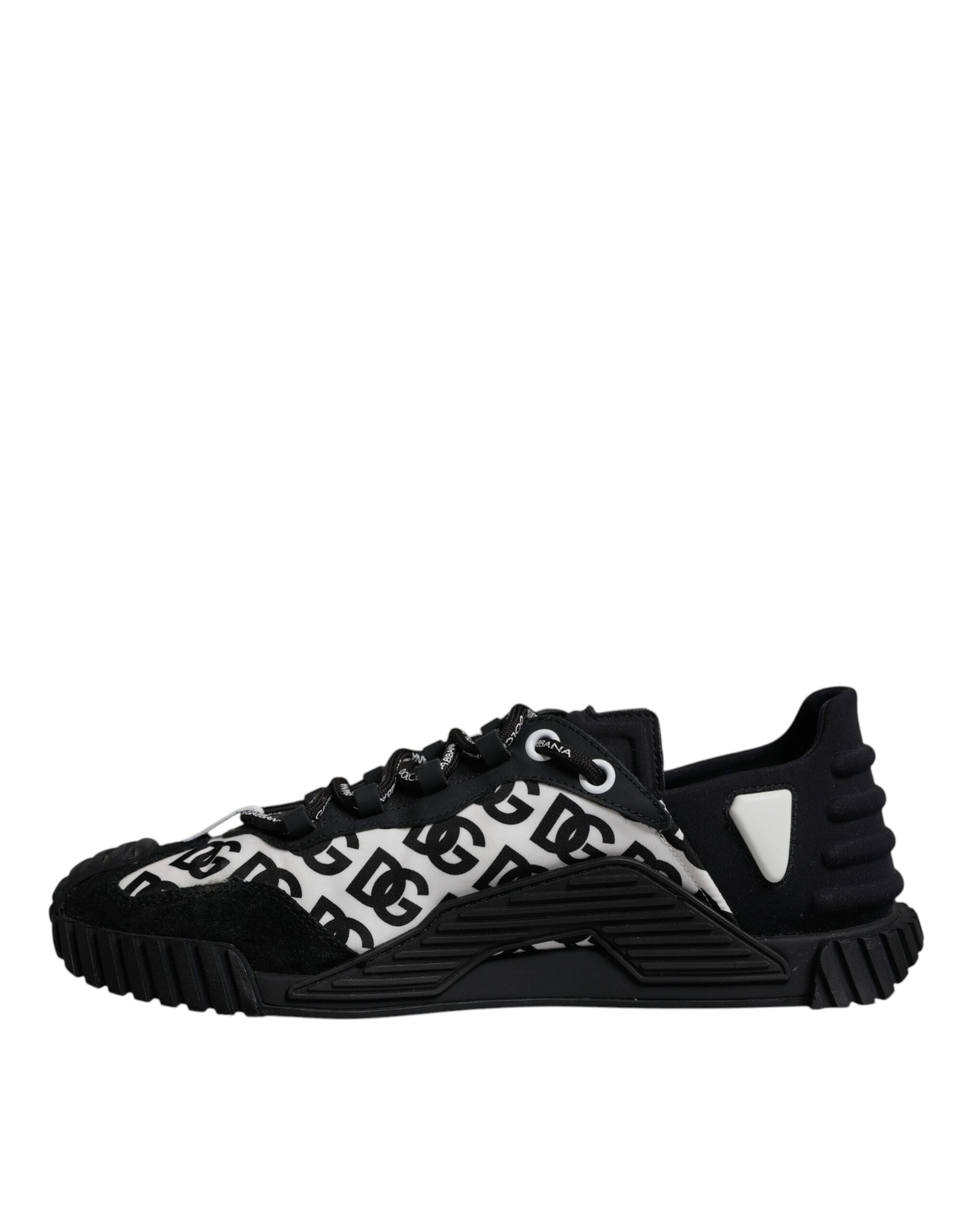 Black Logo Lace Up Low Top NS1 Sneakers Shoes