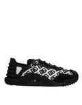 Black Logo Lace Up Low Top NS1 Sneakers Shoes