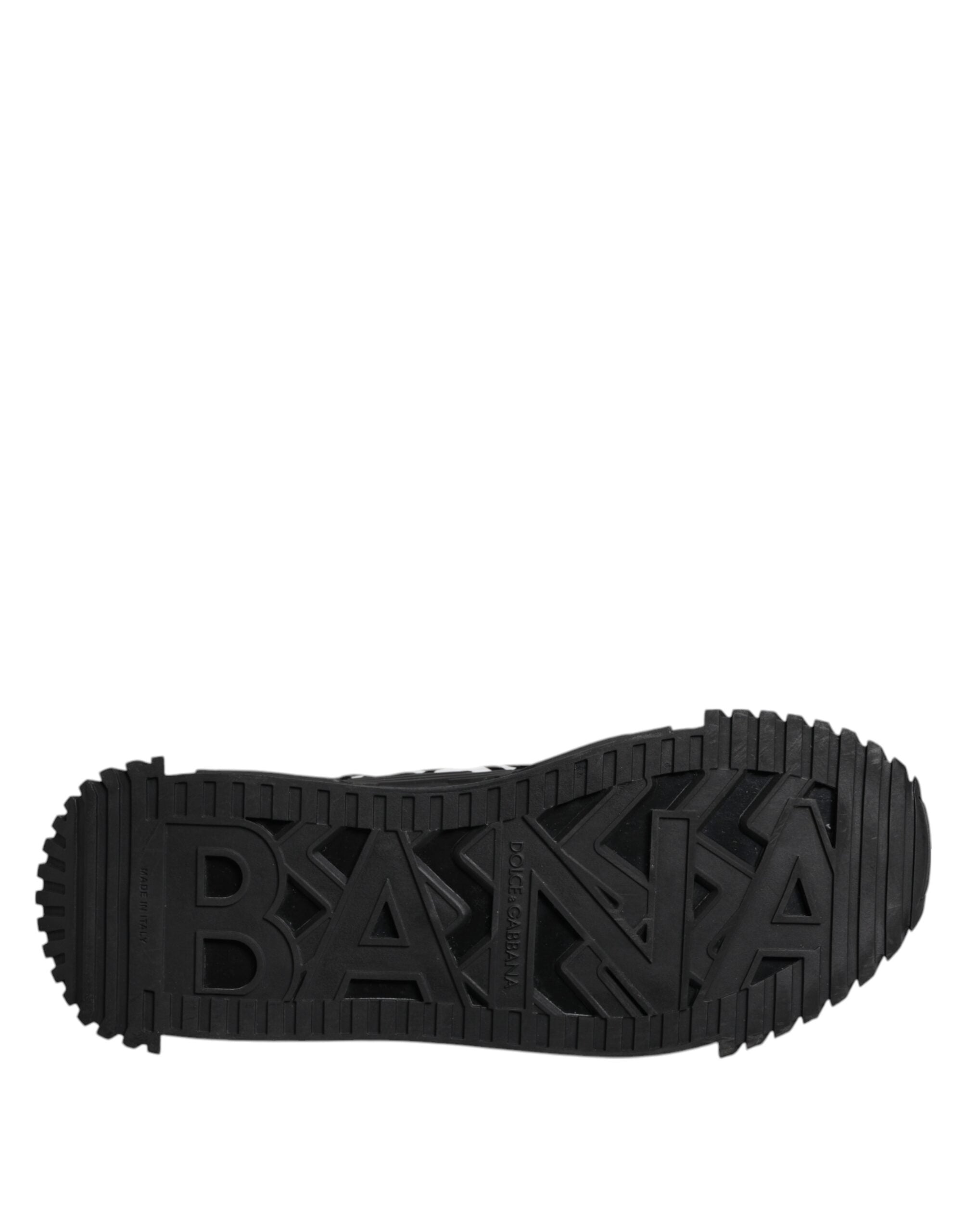 Black Logo Lace Up Low Top NS1 Sneakers Shoes
