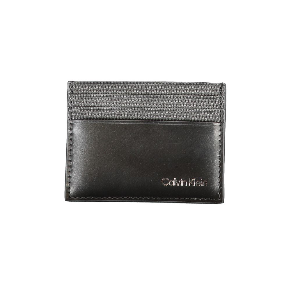 Black Leather Men Wallet