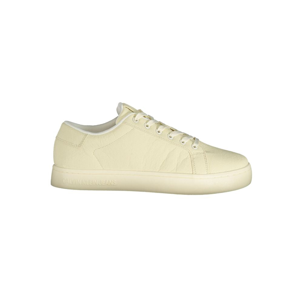 Zapatillas deportivas de poliéster blanco para hombre