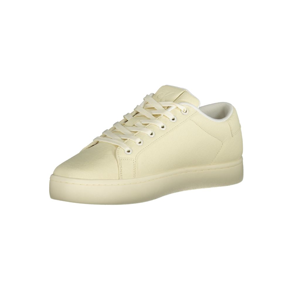 Zapatillas deportivas de poliéster blanco para hombre
