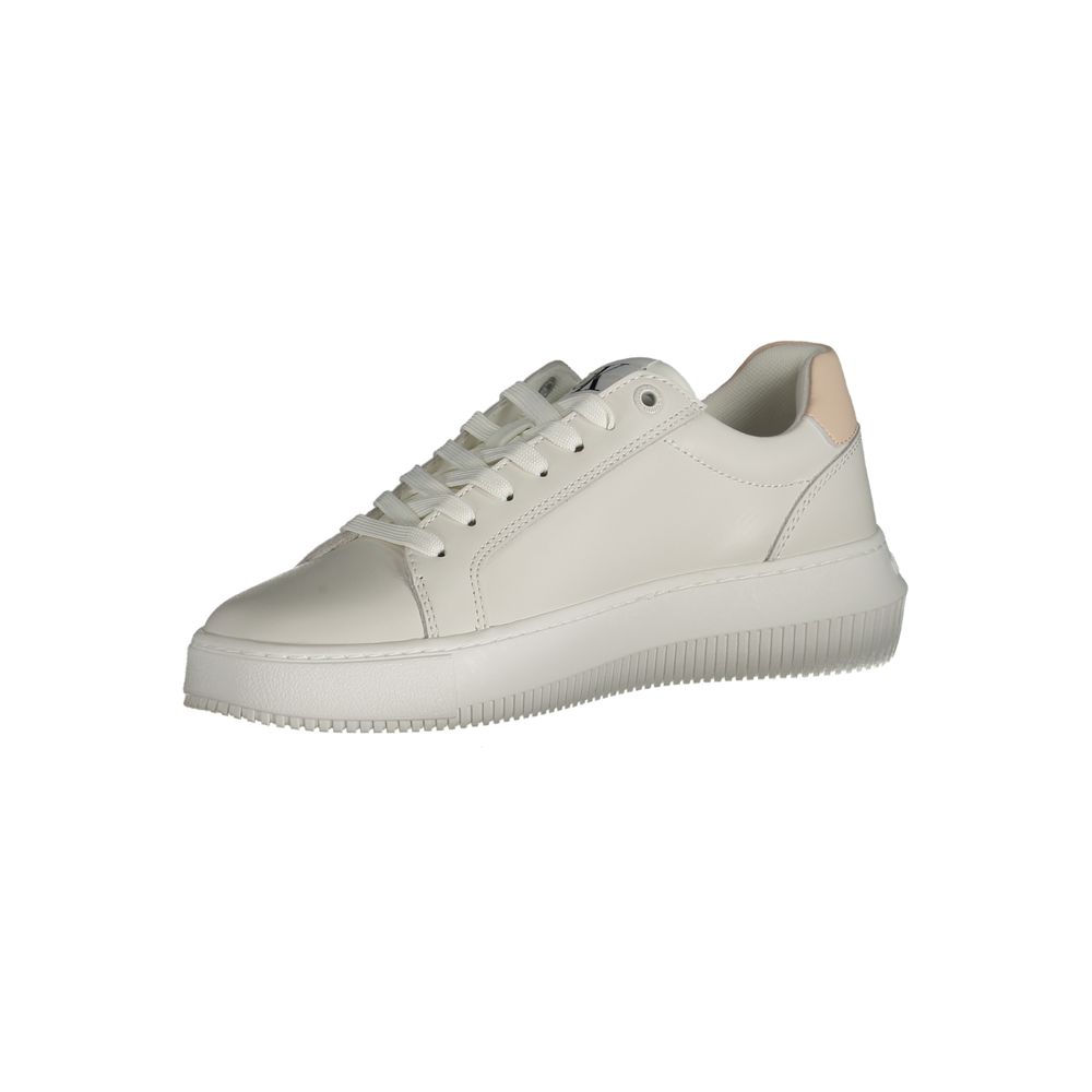 Bianco Polyurethane Women Sneaker