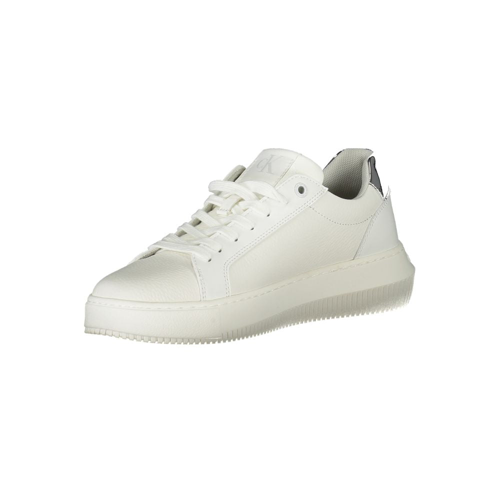 Bianco Poliuretano Donna Sneaker
