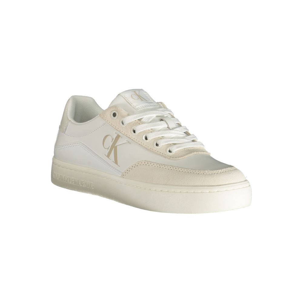Bianco Polyurethane Women Sneaker