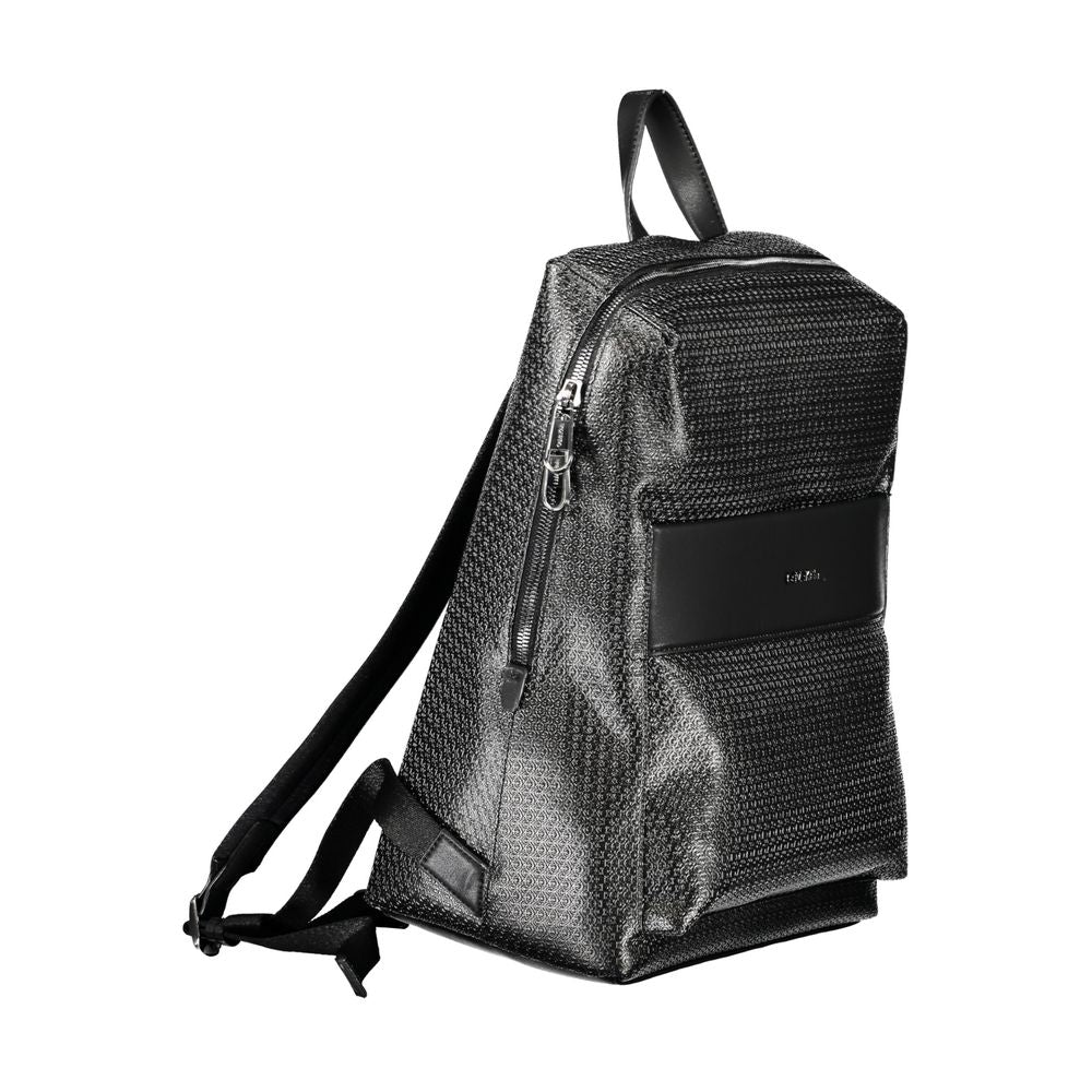 Nero Polyester Men's Backpack
