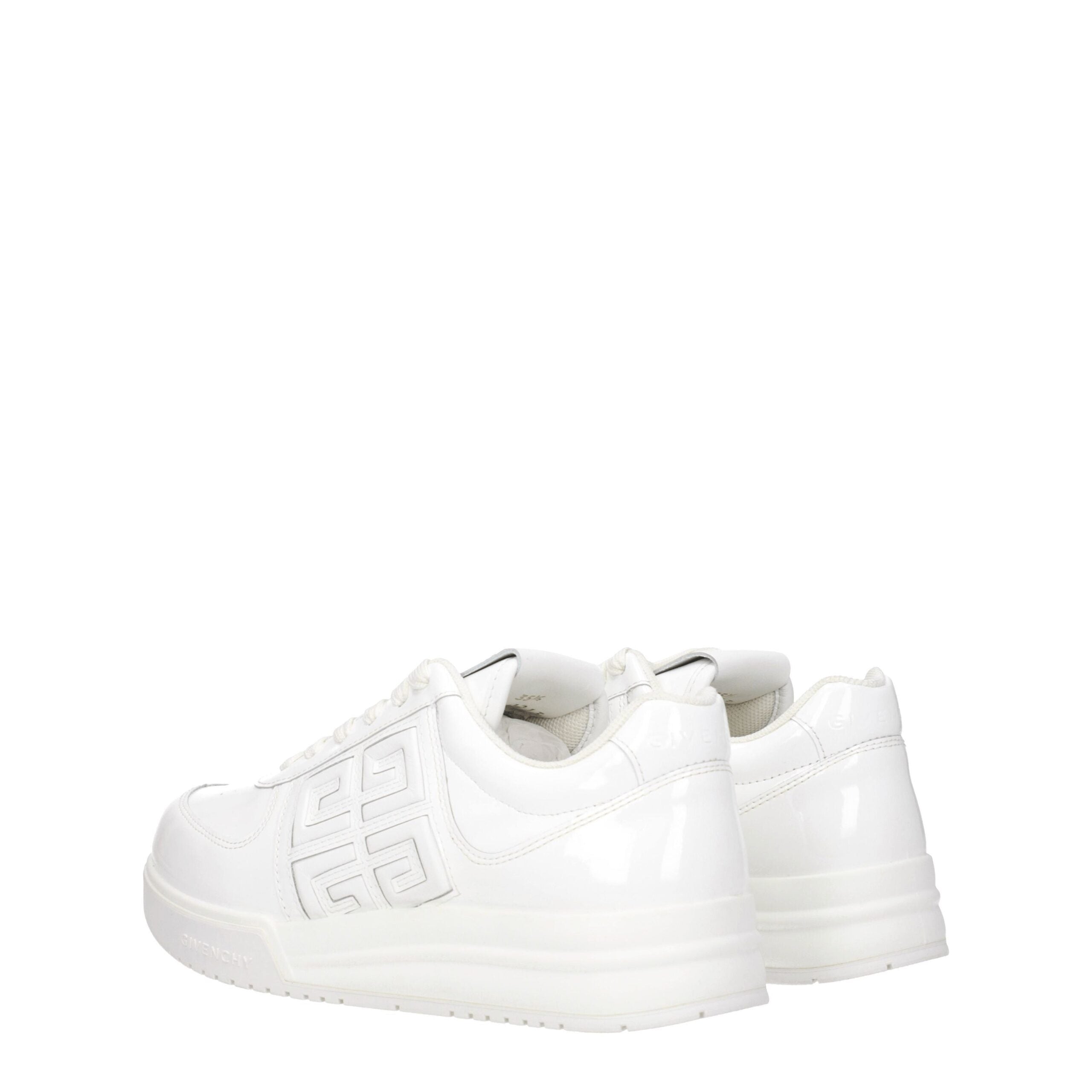 Givenchy VWhite Leather Low Top Sneakers