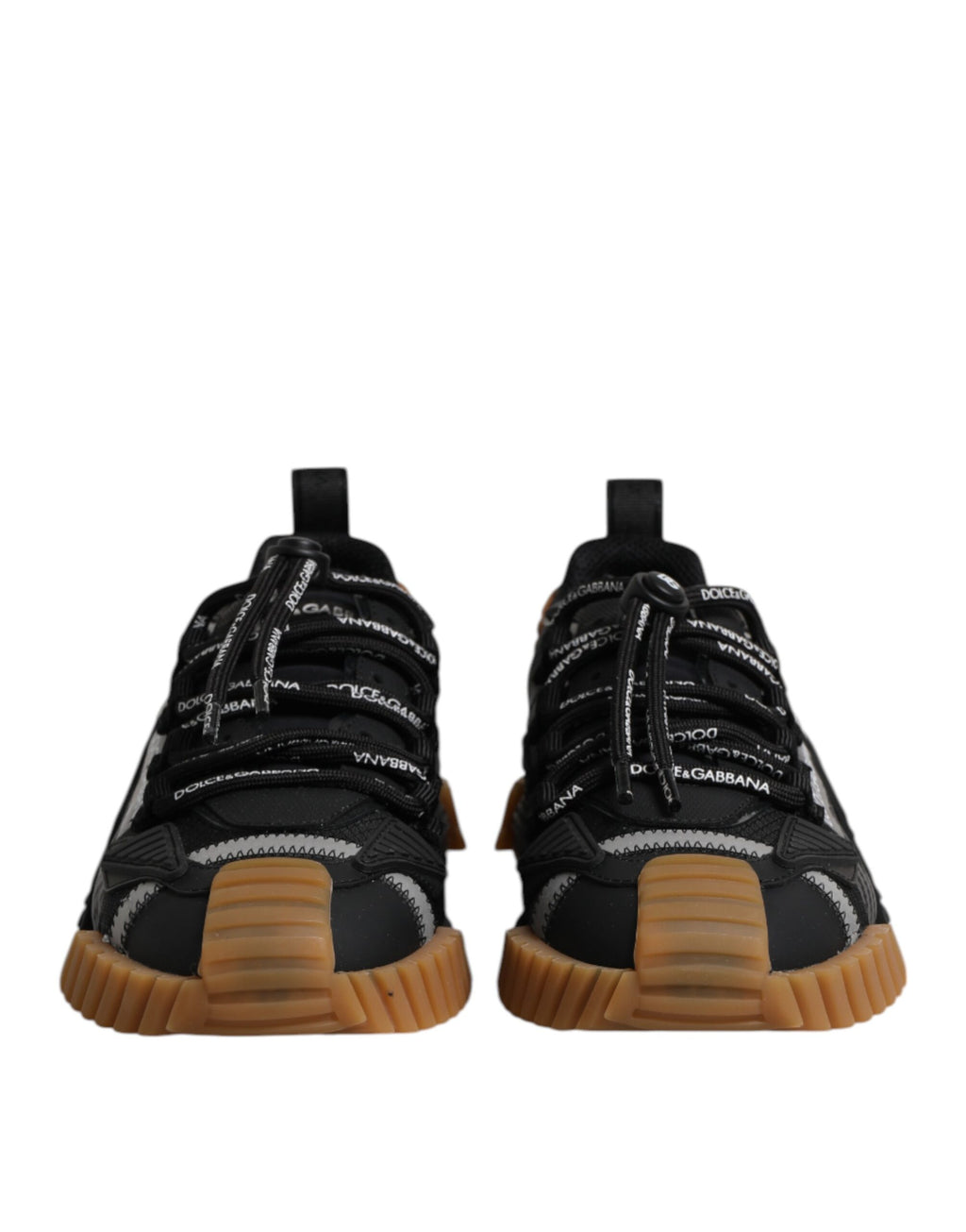 Black Logo Lace Up Low Top NS1 Sneakers Shoes