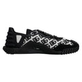 Black Logo Lace Up Low Top NS1 Sneakers