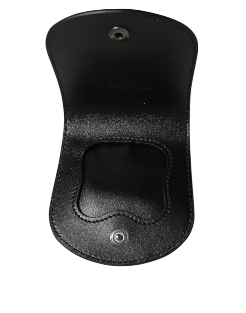 Black Exotic Skin Coin Condom Case Holder Pocket Wallet