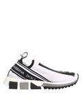 Black White Slip On Sorrento Sneakers Shoes