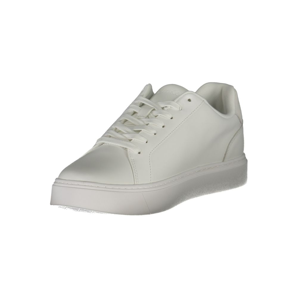 Bianco Polyurethane Men Sneaker