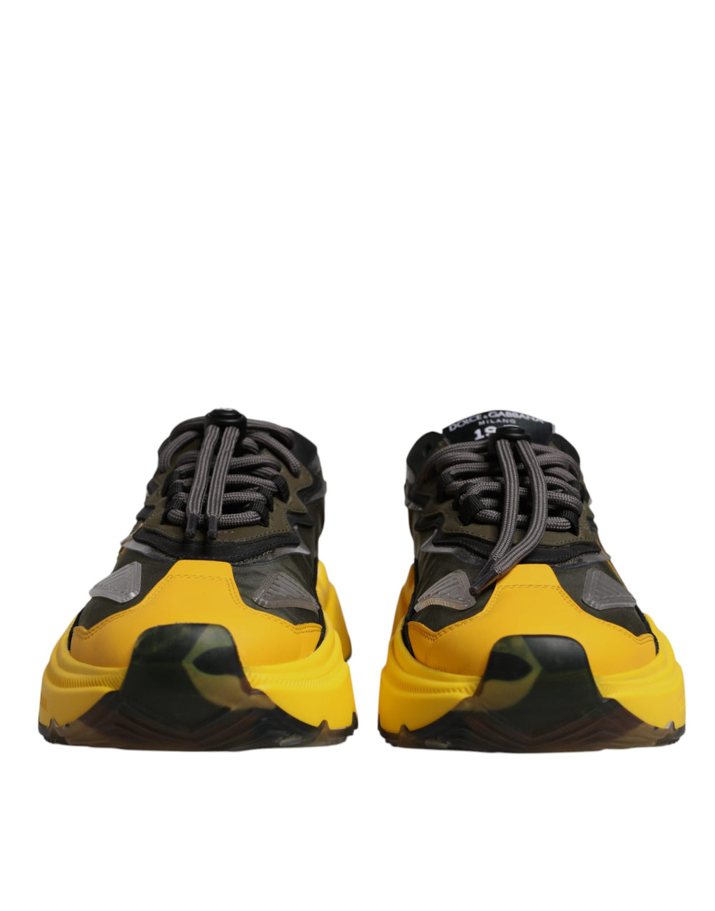 IN THE FAME Selects | Dolce & Gabbana Daymaster Black Yellow – Authentic Luxury Sneaker (Made in Italy)
