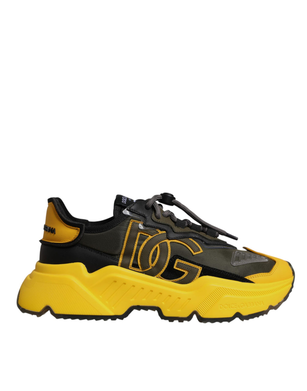 IN THE FAME Selects | Dolce & Gabbana Daymaster Black Yellow – Authentic Luxury Sneaker (Made in Italy)