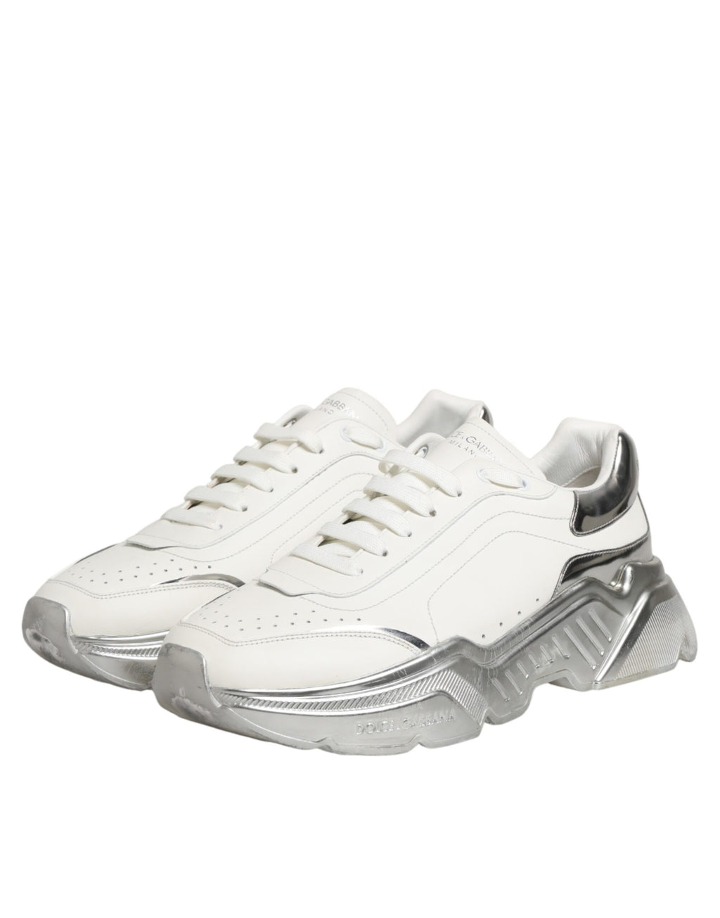 Zapatillas deportivas bajas Daymaster blancas y plateadas