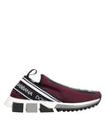 Maroon Slip On Sorrento Men Sneakers Shoes