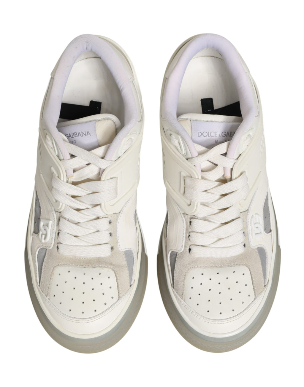 Dolce gabbaba- In The fame White DG Logo CUSTOM 2.Zero Sneakers Shoes