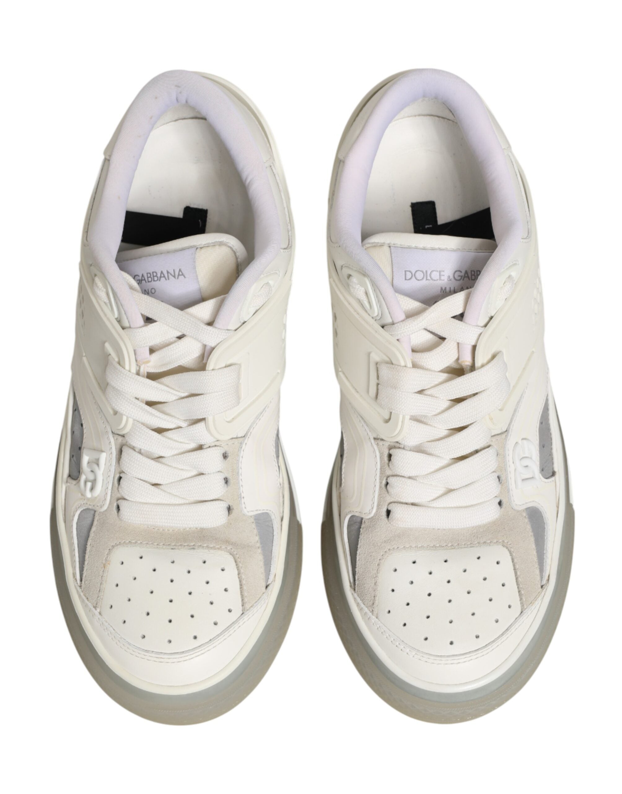 Dolce gabbaba- In The fame White DG Logo CUSTOM 2.Zero Sneakers Shoes
