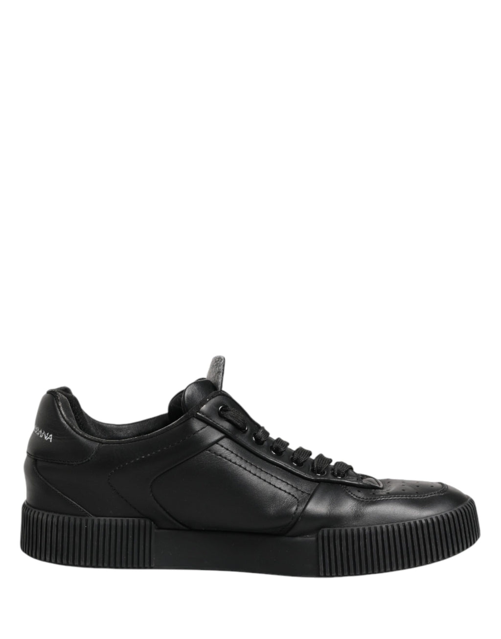 Black MIAMI Calf Low Top Men Sneakers Shoes