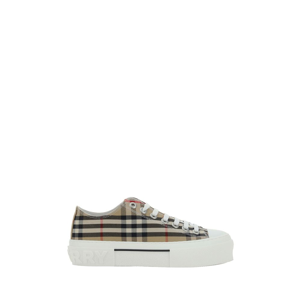 Burberry - IN THE FAME  Brown Rubber Low Top Sneakers