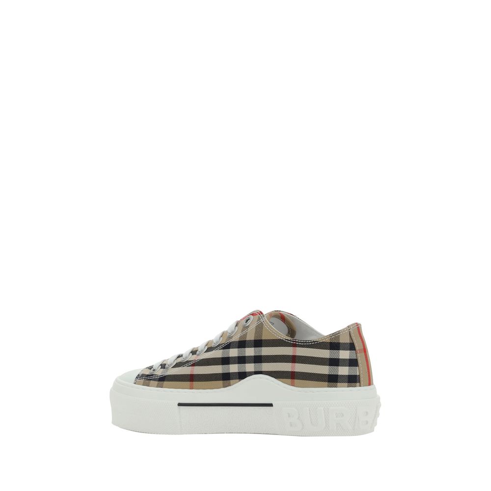 Burberry - IN THE FAME  Brown Rubber Low Top Sneakers