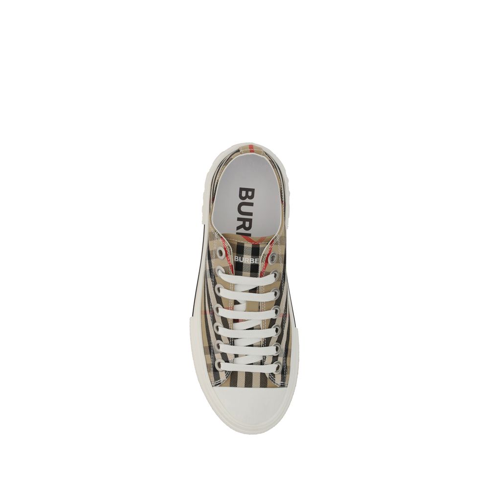 Burberry - IN THE FAME  Brown Rubber Low Top Sneakers