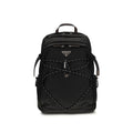 Black Recycled Polyamide Backpack