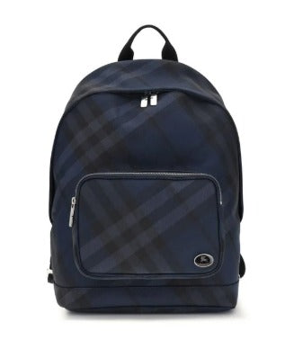 Blue Polyamide Backpack